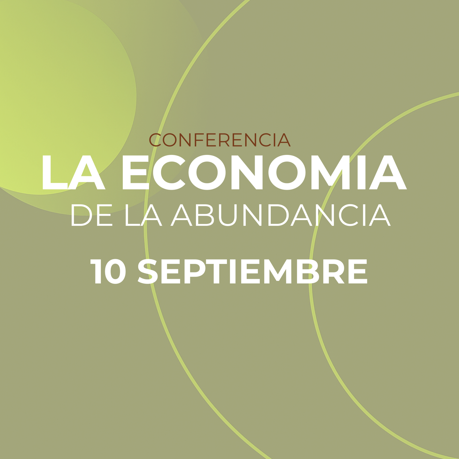 Economía de la abundancia - presencial - 10-09-2025