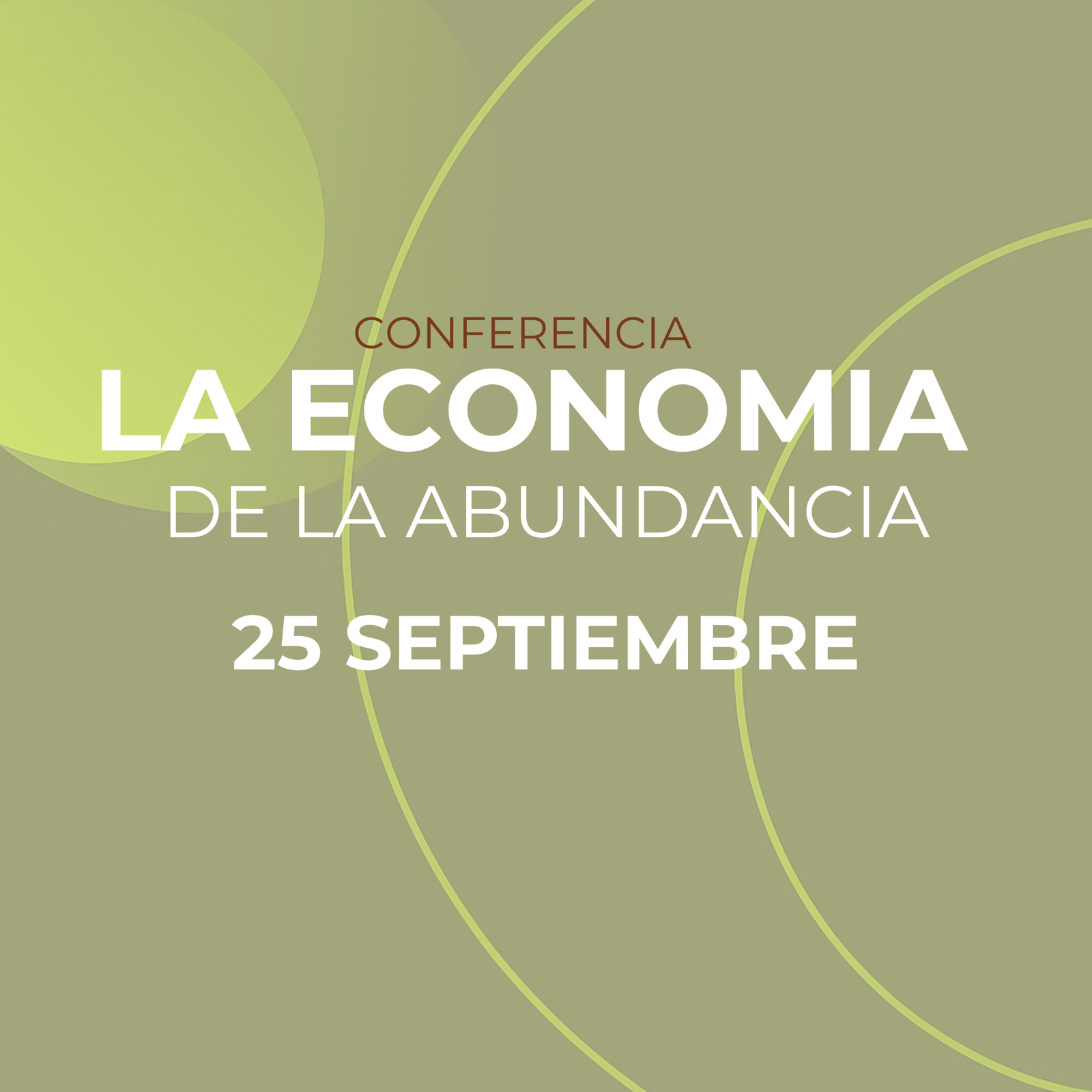 Economía de la abundancia - presencial - 25-09-2025